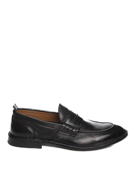 black leather loafer GREEN GEORGE | 1024MAREMMA-NERO